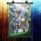 Pôster de arte de parede Made in Abyss Anime Riko and Reg 40x60cm