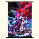Pôster de arte de parede No Game No Life Shiro Anime 40x60cm