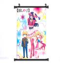 Pôster de arte de parede Oshi no Ko Anime Ai Hoshino & Ruby 40x60cm