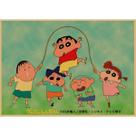 Pôster de arte de parede Picture Crayons Shins Chanss Anime 30x42cm