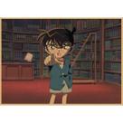 Pôster de arte de parede Picture Detective Conan Kudo Anime Art