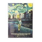Pôster de arte de parede Picture Midnight In Paris Anime Art 51,5x36cm
