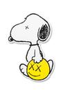 Pôster de arte de parede Picture Snoopys Anime Art 40x50cm Papel