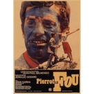 Pôster de arte de parede Pierrot Le Fou, filme francês clássico 30x42cm
