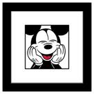 Pôster de arte de parede Trends International Mickey Mouse 30x30cm Pôster de arte de parede Trends International Mickey Mouse 30x30cm