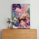 Pôster de arte Steven Universe para decoração de bar de sala de estar decoração de casa