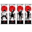 Pôster de decoração de parede de 4 painéis Jujutsus Kaisens Itadoris Yujis Okkotsu Yuta Kugisa