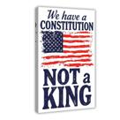 Pôster de decoração de parede Fotuven Constitution No Kings 40x60cm