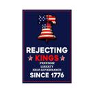 Pôster de decoração de parede Fotuven No Kings In America Protest