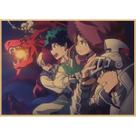 Pôster de decoração de parede My Heros Academias Retro Anime 50x70cm Pôster de decoração de parede My Heros Academias Retro Anime 50x70cm