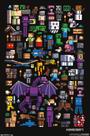 Pôster de parede Trends International Minecraft Mobbery 22x34cm