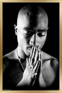 Pôster de parede Trends International Tupac Praying 42x57cm Pôster de parede Trends International Tupac Praying 42x57cm