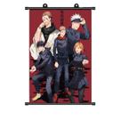 Pôster de pintura de parede Jujutsu Kaisen Anime Scroll 40x60cm