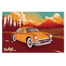 Pôster de pintura vintage Dodge Car Iron para decoração de parede 20x30cm