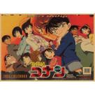 Pôster Detective Conan Anime Art 29,7x42cm Papel 150g