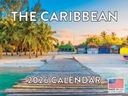 Pôster do calendário Foundry Caribbean 2026 Tropical Beach de 12 meses Pôster do calendário Foundry Caribbean 2026 Tropical Beach de 12 meses