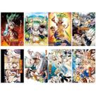 Pôster Drs Stones Anime Art 42x29 cm, papel, 8 unidades/lote