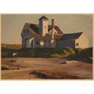 Pôster Edward Hopper Landscape Vintage Paper 29,7x42cm Pôster Edward Hopper Landscape Vintage Paper 29,7x42cm