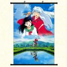 Pôster em espiral de pintura de parede Inuyasha 40x60cm Pano