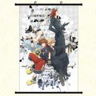 Pôster em espiral de pintura de parede Kingdom Hearts Sora 40x60cm