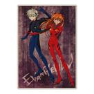 Pôster Evas Anime Art 30x42cm Papel 30g sem moldura