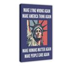 Pôster Fotuven Make Lying Wrong Again Resist Anti Trump 40x60cm