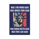Pôster Fotuven Make Lying Wrong Again Resist Anti Trump 40x60cm