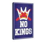 Pôster Fotuven No Kings In America Anti-Trump com moldura de 40 x 60 cm