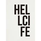 Pôster Hellcife A3 (sem moldura)