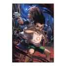 Pôster Hunter x Hunter Anime Gon & Killua, arte de parede 40x60cm