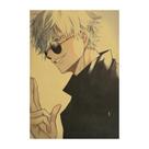Pôster Jujutsu Kaisen Impressão artística de parede sem moldura 50,5x35cm
