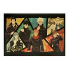 Pôster Jujutsu Kaisen Impressão artística de parede sem moldura 51x35cm Pôster Jujutsu Kaisen Impressão artística de parede sem moldura 51x35cm