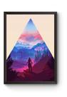 Poster Moldurado Arte Horizon Zero Dawn Quadro