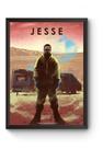 Poster Moldurado Car Legends Jesse Pikman Quadro
