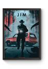 Poster Moldurado Car Legends Jim Hooper Quadro