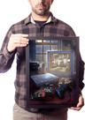 Poster Moldurado Game Ps1 Resident Evil Quadro
