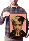 Poster Moldurado Xxxtentacion Moonlight Rapper Quadro