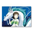 Pôster Oginos Chihiros Anime Art 51x35,5 cm Papel 60g