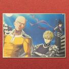Pôster One Punch Man Saitama Anime com arte de parede 20x30 cm