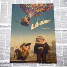 Pôster Painting Up Adventure Vintage em papel 30x42cm