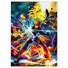 Pôster Pintando One Punch Man Genos Anime 40x60cm