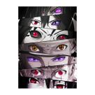 Pôster, pintura de parede, arte de anime, personagens, olhos, 40x50cm Pôster, pintura de parede, arte de anime, personagens, olhos, 40x50cm