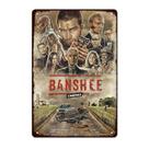 Pôster, pintura em ferro, decoração de parede, programa de TV Banshee Cinemax Pôster, pintura em ferro, decoração de parede, programa de TV Banshee Cinemax