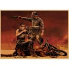 Pôster: pintura, pôster, pôster de filme retrô de Mad Max Fury Road