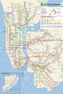 Poster Poster Foundry NYC Subway Map New York MTA 2024 41x61cm