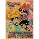 Pôster Powerpuff Girls com pintura vintage retrô 30x42cm