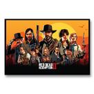 Pôster Red Dead Redemption 50cm x 70cm + Quadro Moldura