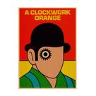 Pôster Retro Kraft Paper A Clockwork Orange 29,7x42cm