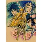 Pôster Saints Seiyas Anime Art 30x42cm Papel 150g