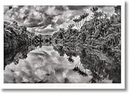 Pôster "Sebastião Salgado. Amazônia. Poster Jau River"